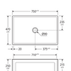 Federation 750 Single Butler Sink