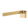 Eva Brushed Brass Swivel Bath Spout