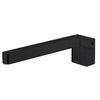 Eva Matte Black Swivel Bath Spout