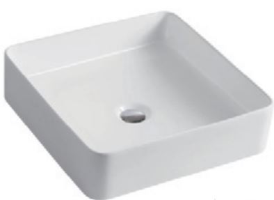 Tia 360mm Ultra Slim Square Basin