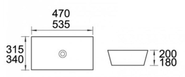 Eliza 535 x 340 Undermount Basin