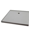 Tile Tray With Square Rear Waste Tile insert