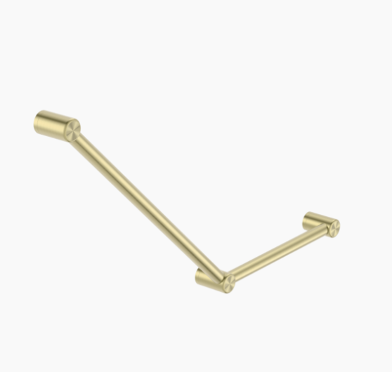 MECCA Care 750x450mm Ambulant Toilet Grab Rail 45 Degree 32mm