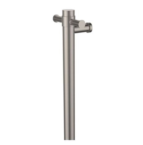 230V Brushed Nickel Vertical Heated Towel Rail