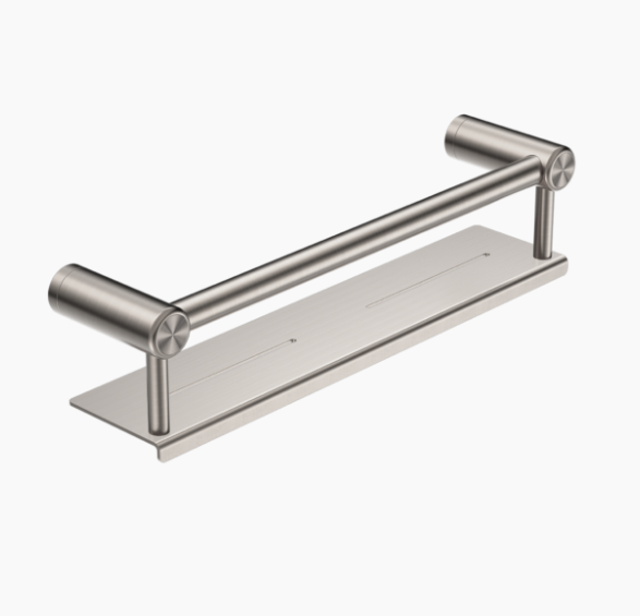 MECCA Care Grab rail With Shelf 300/450mm