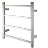 Cubo Chrome 500 Square 4 Bar Heated Towel Rail