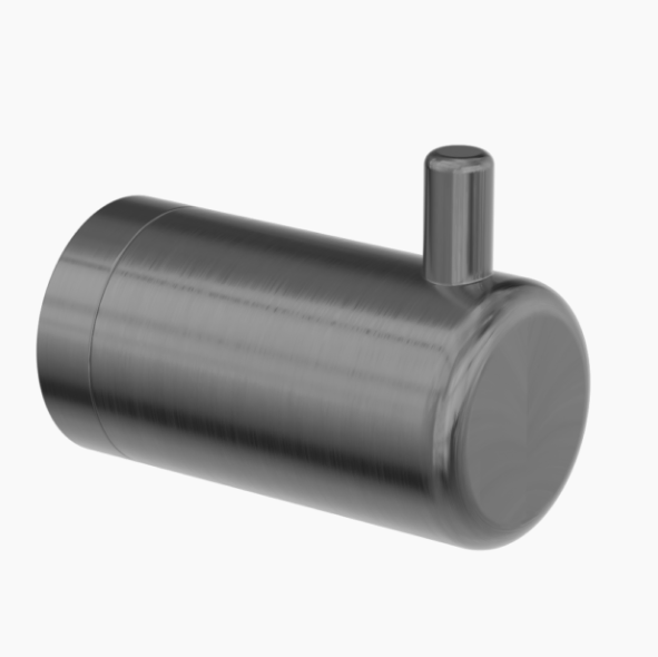 MECCA Care Gun Metal Wall Hook