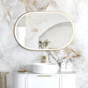 Oval 900x600mm LED Mirror