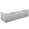 Bayview 1500 Stone Grey Matte Wall-Hung Vanity