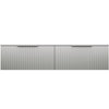 Bayview 1800 Stone Grey Matte Wall-Hung Vanity