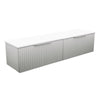 Bayview 1800 Stone Grey Matte Wall-Hung Vanity