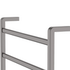 Koko 600x800mm Heated Towel Rail Gunmetal