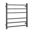 Cubo Gunmetal 620 Square 6 Bar Heated Towel Rail