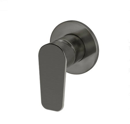 Meir Round Wall Mixer Paddle Handle Trim Kit with In-wall Body