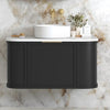 Black Hampshire 600mm-1800mm Wall Hung Vanity
