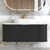 Black Hampshire 600mm-1800mm Wall Hung Vanity
