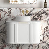 Hampshire 600mm-1800mm Matte White Wall Hung Vanity