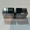 Shower Square Knob Handle - Chrome