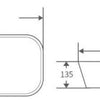 Harper Matte Black Slim Basin