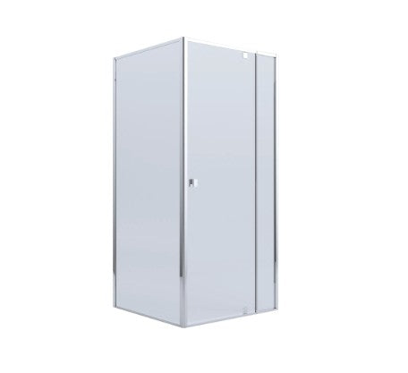 Linear Chrome Semi Frameless Showerscreen