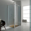 Linear Chrome Semi Frameless Showerscreen