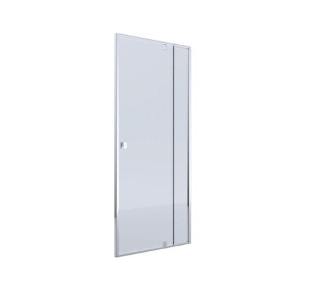 Linear Front Only Semi Frameless Showerscreen- Chrome