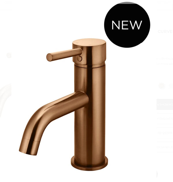 Meir - Round Basin Mixer Curved