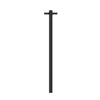 230V Matte Black Vertical Heated Towel Rail