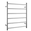 Rondo 600 x 620 Brushed Nickel Heated Towel Ladder