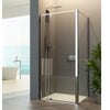 Oceania 820-900mm Semi Frameless Showerscreen Front Only
