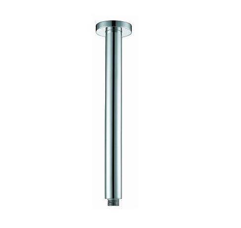 Chrome 200mm Round Ceiling Arm