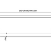 MECCA Care Gun Metal Grab rail 300/450/600/900/1200mm