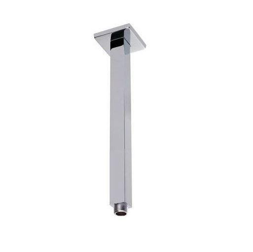 Chrome Square Ceiling Arm - Bayside Bathroom