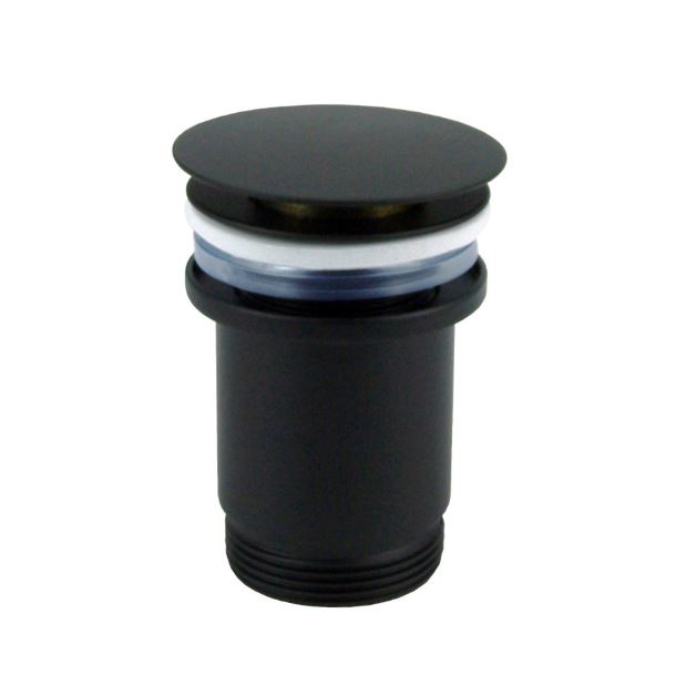 Arcisan Matte Black Pop Up Waste ( No overflow)