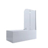 Curve Edge Fixed & Swing Bath Screen
