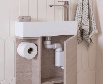 40mm Vanity Space Saver with Box Trap