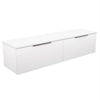 Bayview 1800 White Matte Wall-Hung Vanity