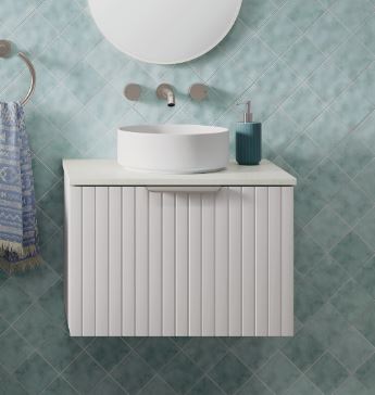 Bayview 600 White Matte Wall-Hung Vanity
