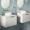 Bayview 600 White Matte Wall-Hung Vanity