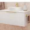 Bayview 900 White Matte Wall-Hung Vanity