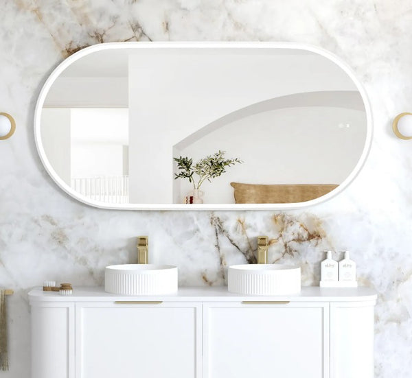 Oval 1500x750mm LED Mirror