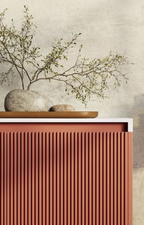 Rimini Potter’s Clay 1200mm Wall Hung Vanity