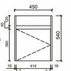 Tiny 450 timber Wall hung
