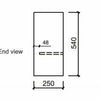 Tiny 450 timber Wall hung