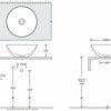 Venezia Round bowl Basin- graphite