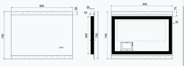 Remer Miro Premium LED Mirror