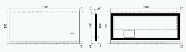 Remer Miro Magnifique LED Mirror