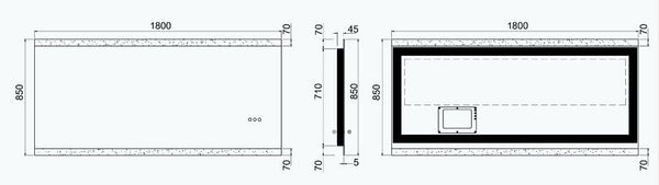 Remer Miro Premium LED Mirror
