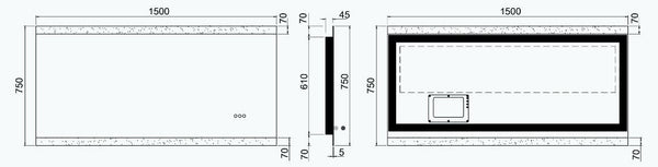 Remer Miro Premium LED Mirror