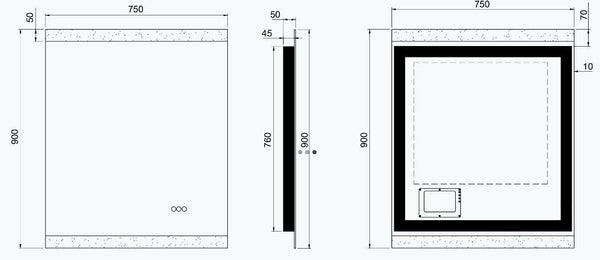 Remer Miro Premium LED Mirror